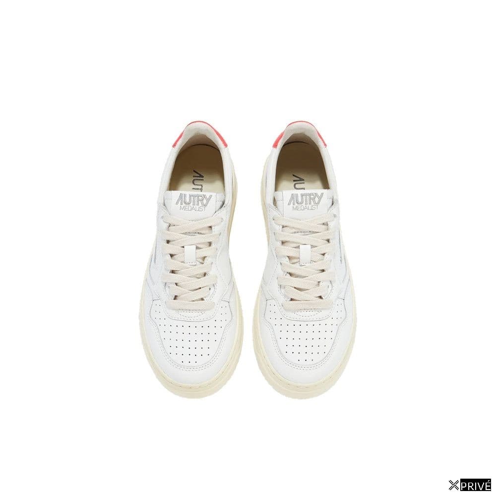 Chaussures de sport blanches en Cuir — 4