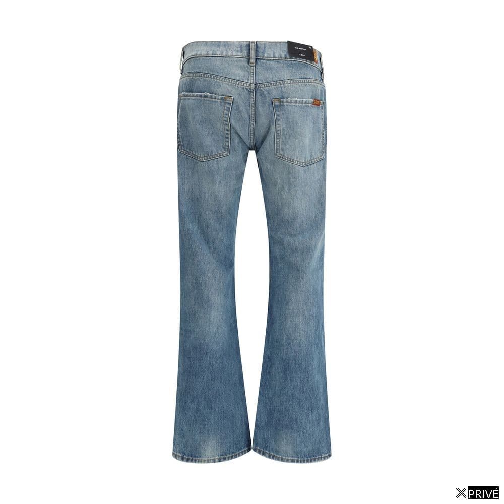 Jeans bleu en Coton — 2