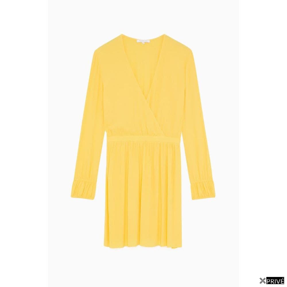 Robe jaune en Viscose — 1