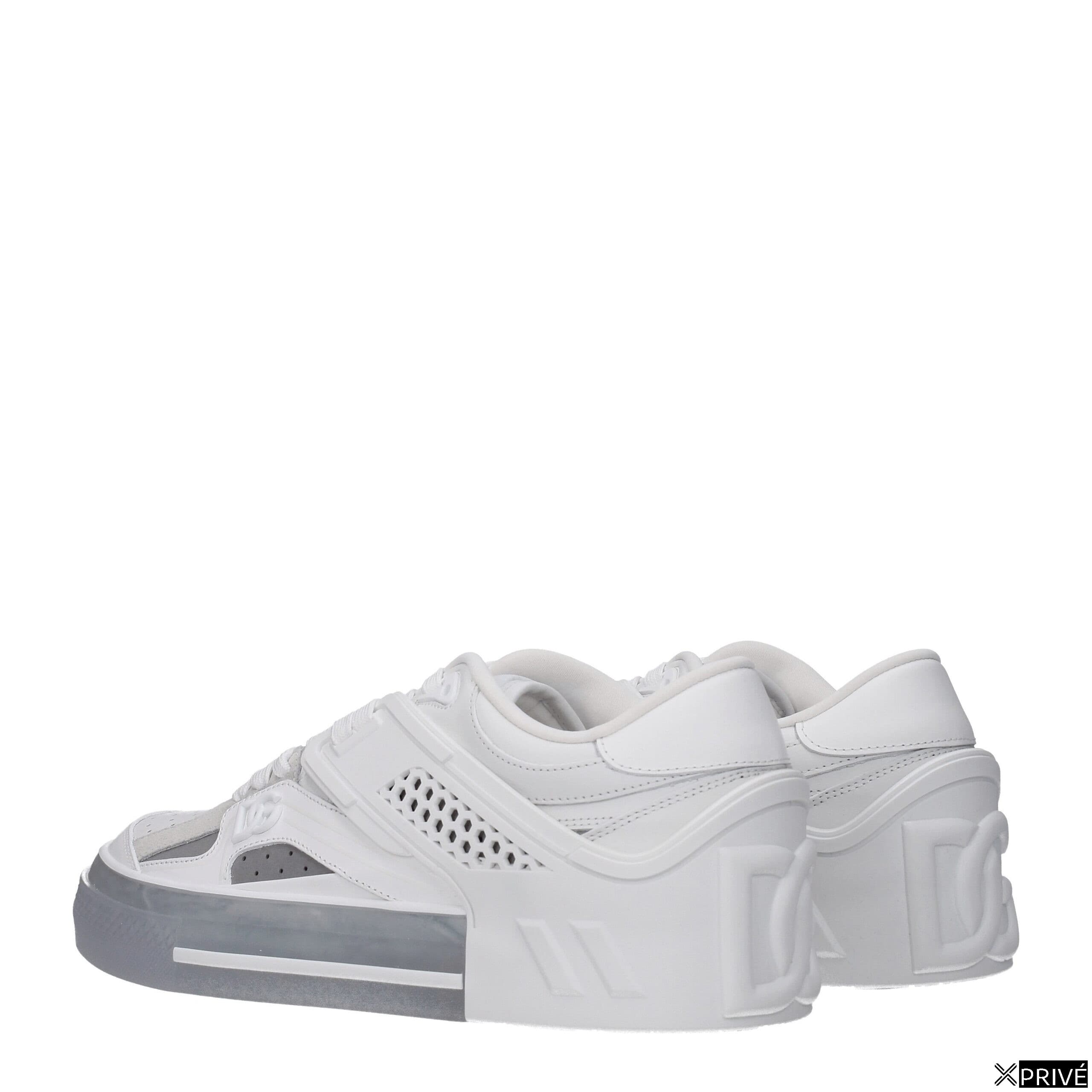 Chaussures de sport blanches en Cuir — 4