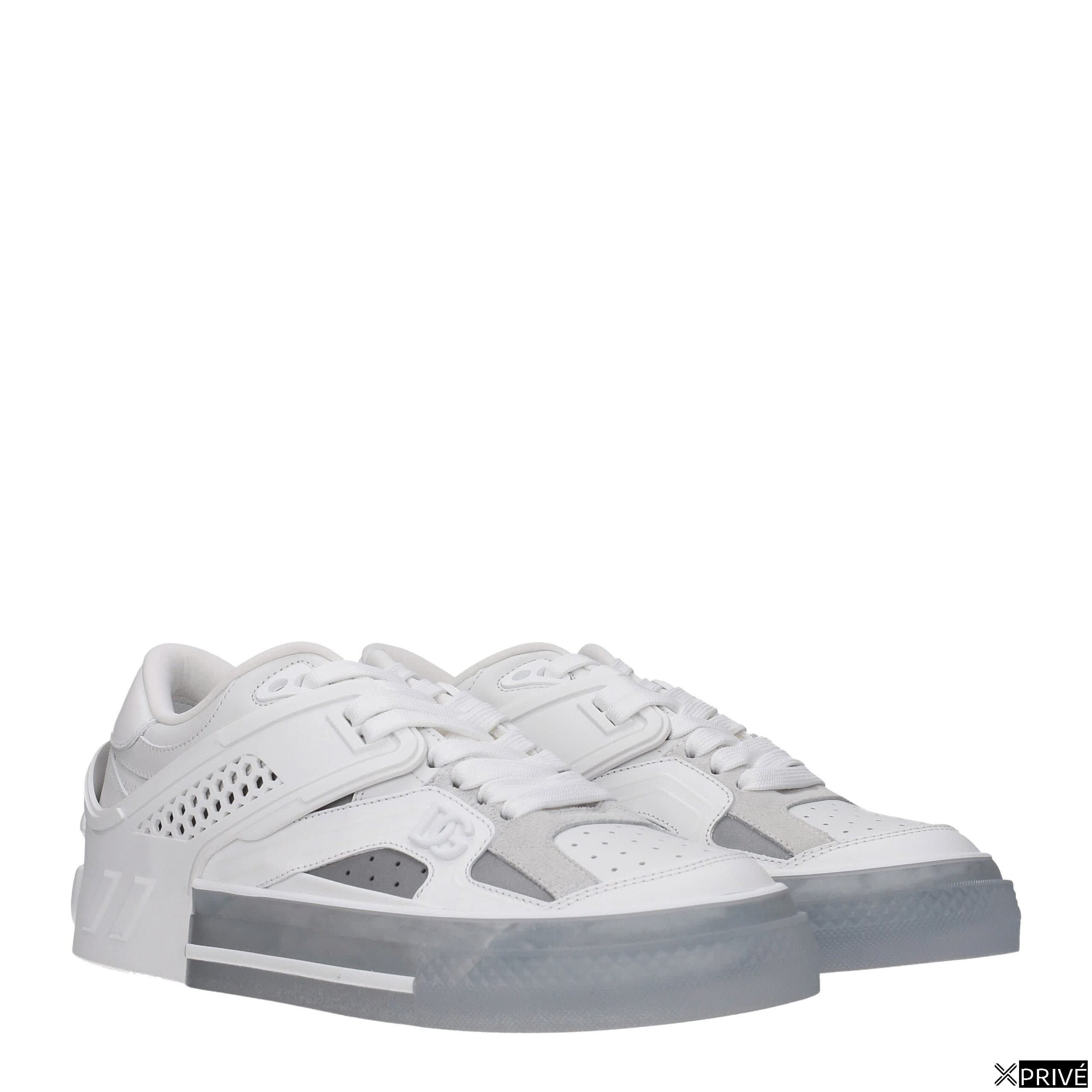 Chaussures de sport blanches en Cuir — 2
