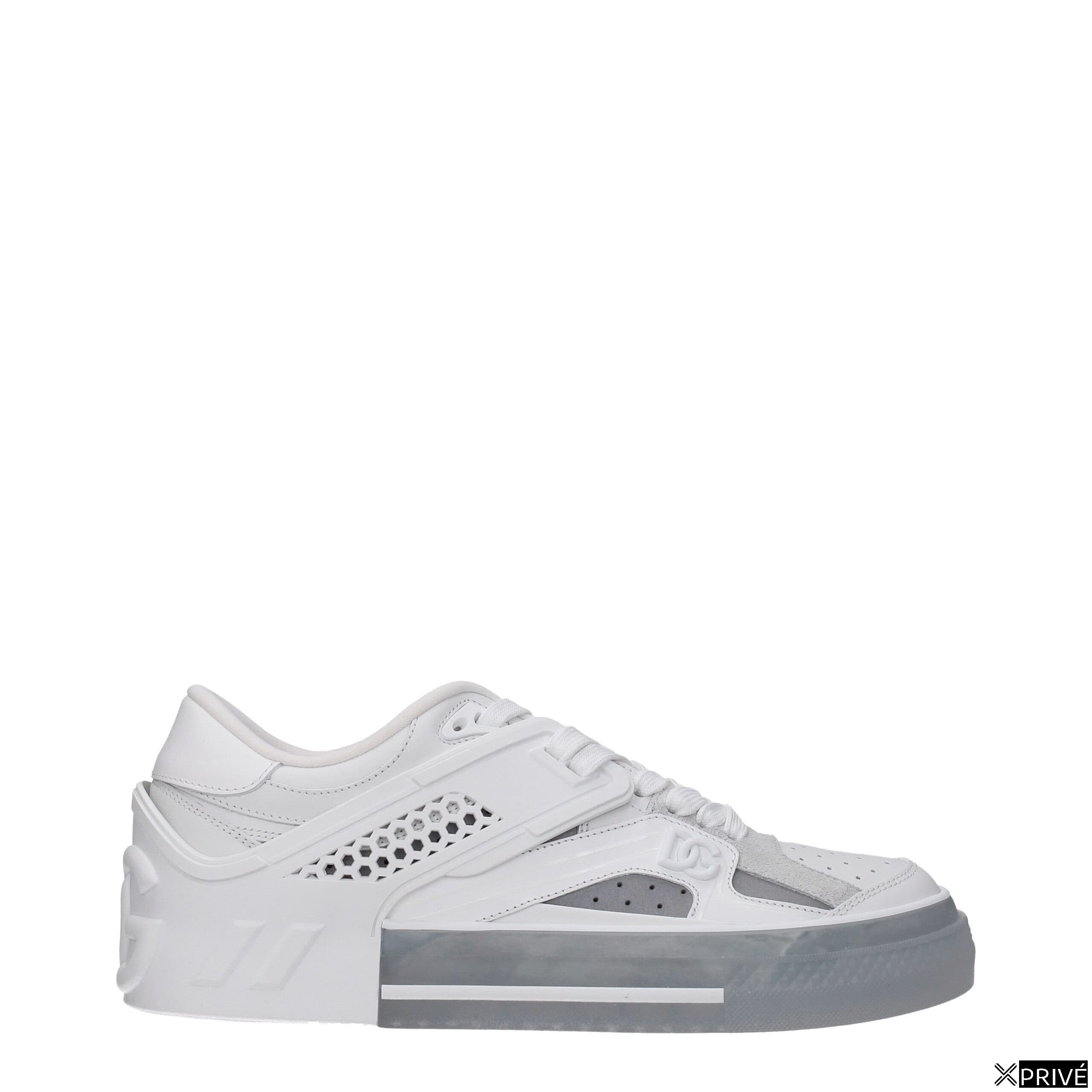 Chaussures de sport blanches en Cuir — 1