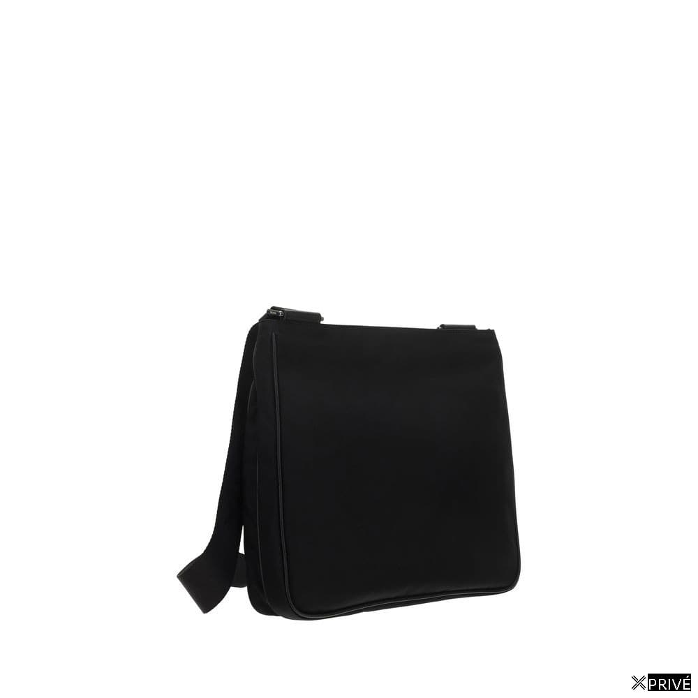 Sac bandoulière noir en Nylon — 3