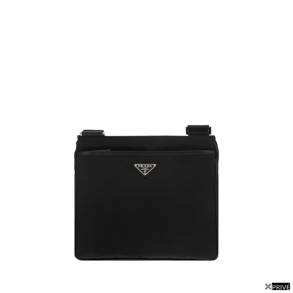 Sac bandoulière noir en Nylon — 1
