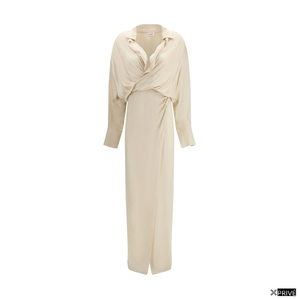 Robe beige en Viscose — 1