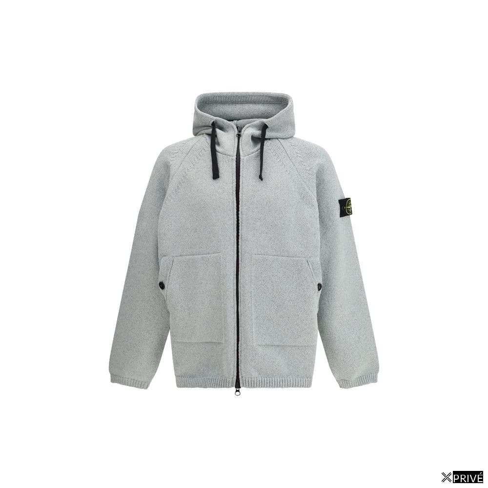 Pull gris en Polyester — 1