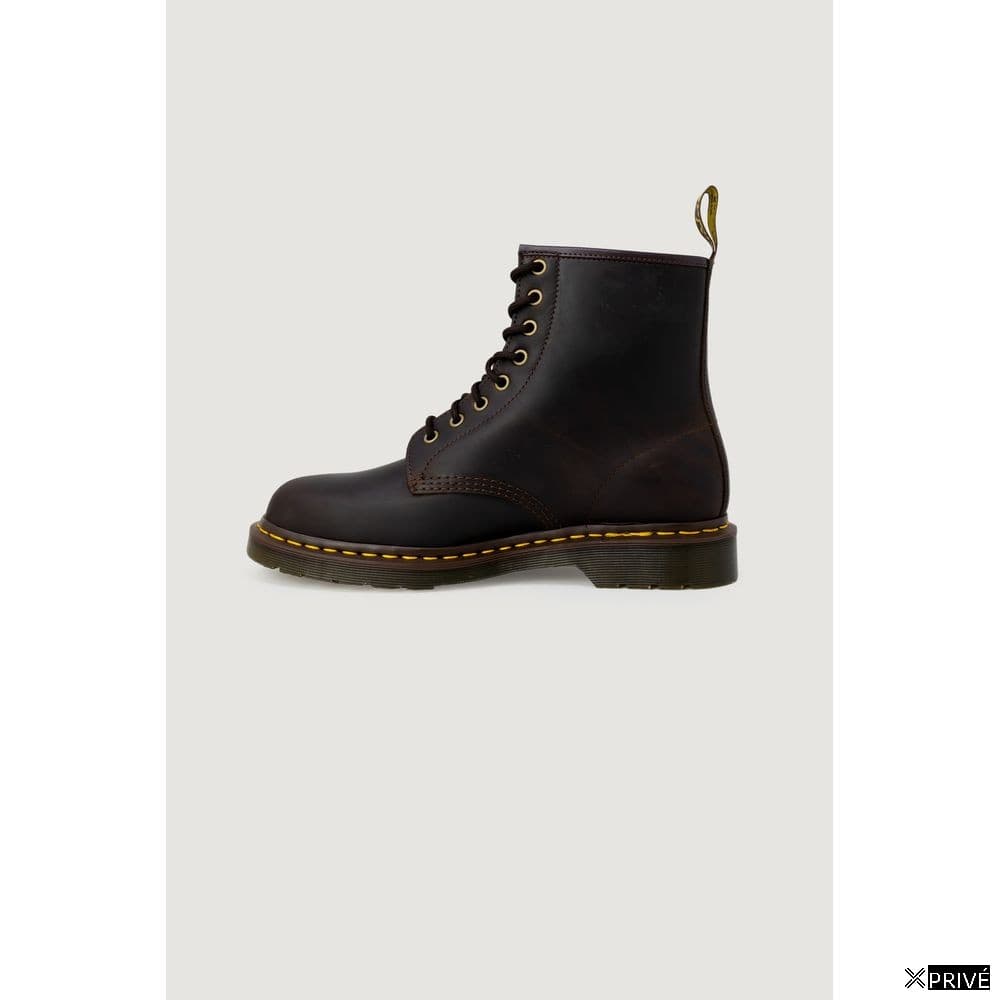 Chaussures de sport brunes en Cuir — 4