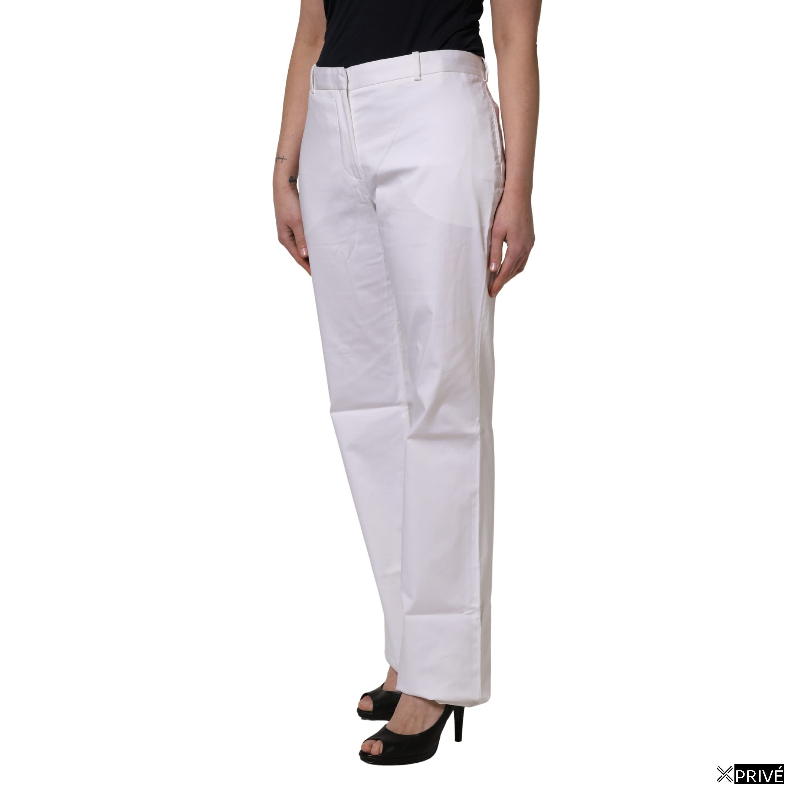 Jeans blanc en Coton — 3