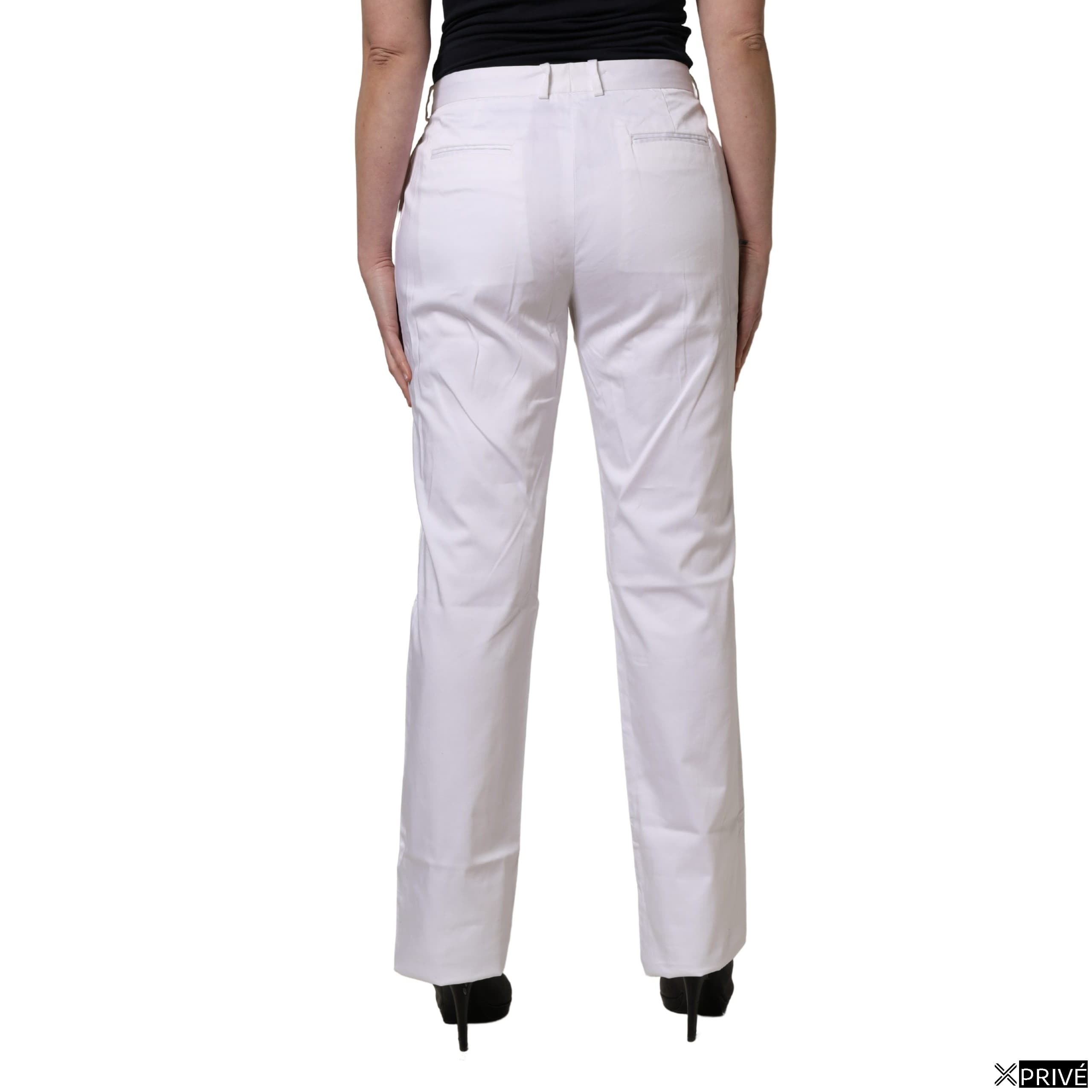 Jeans blanc en Coton — 4