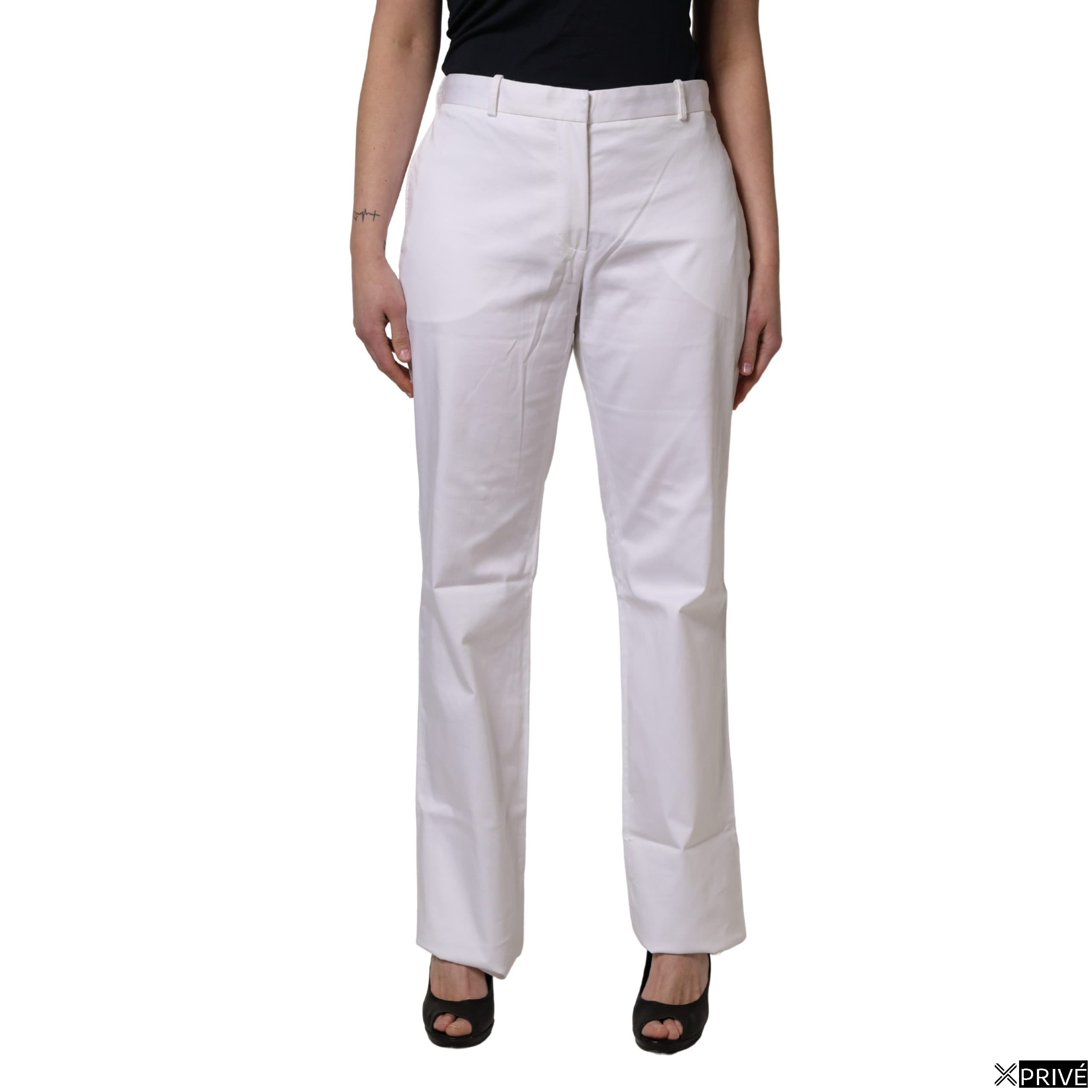 Jeans blanc en Coton — 1