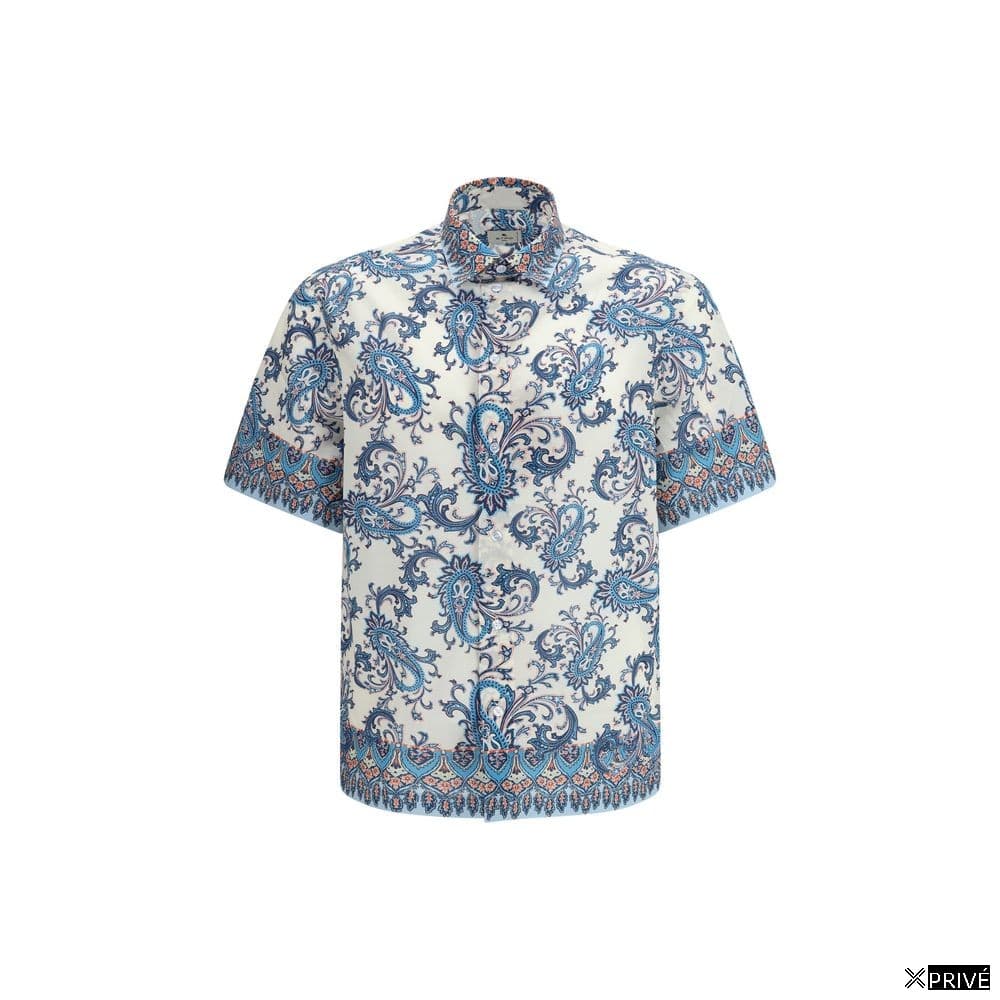 Chemise bleue en Coton — 1