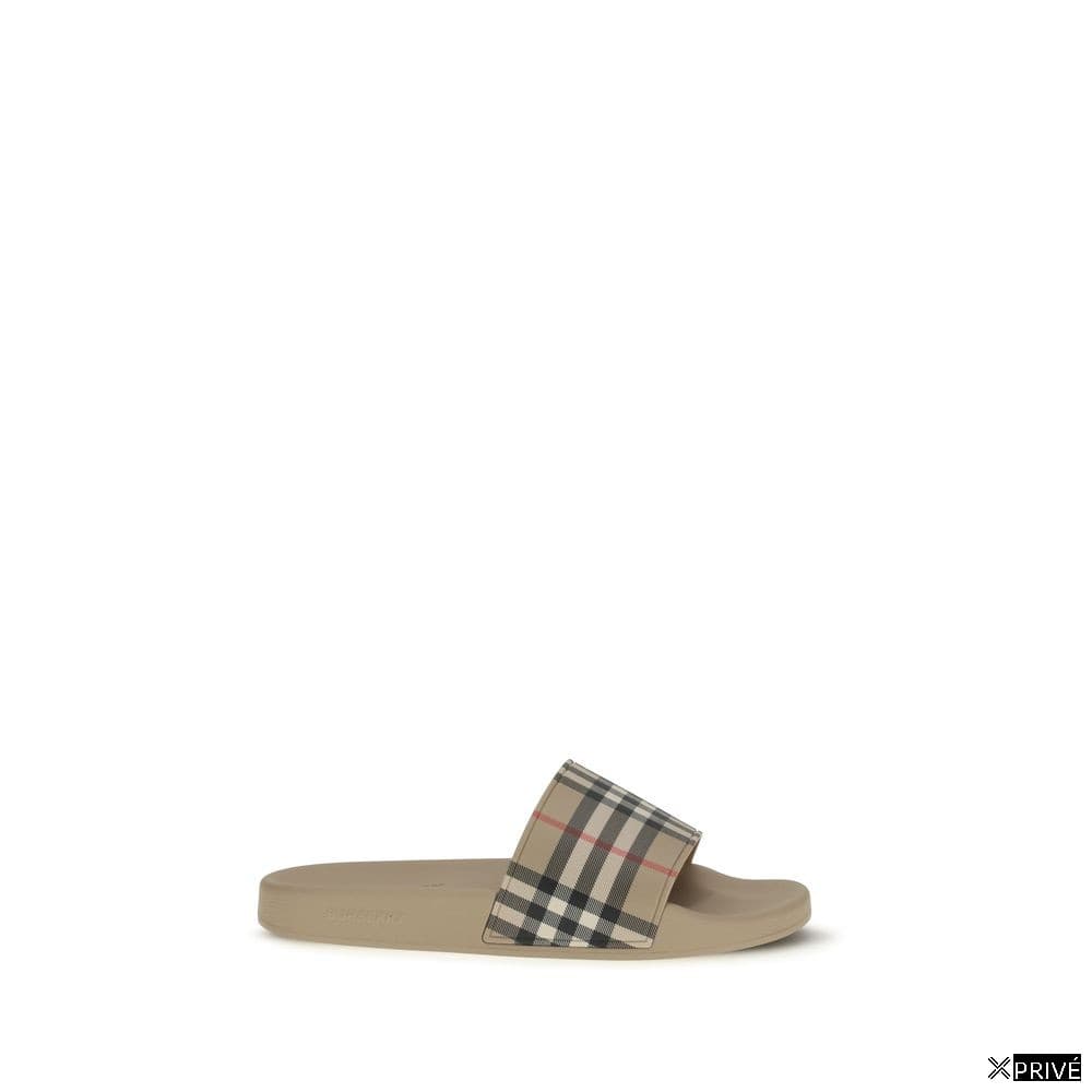 Sandales beiges en Caoutchouc — 1