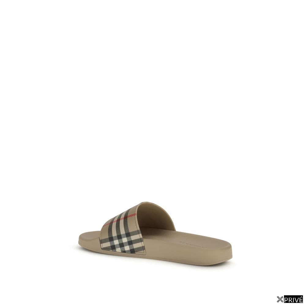 Sandales beiges en Caoutchouc — 3