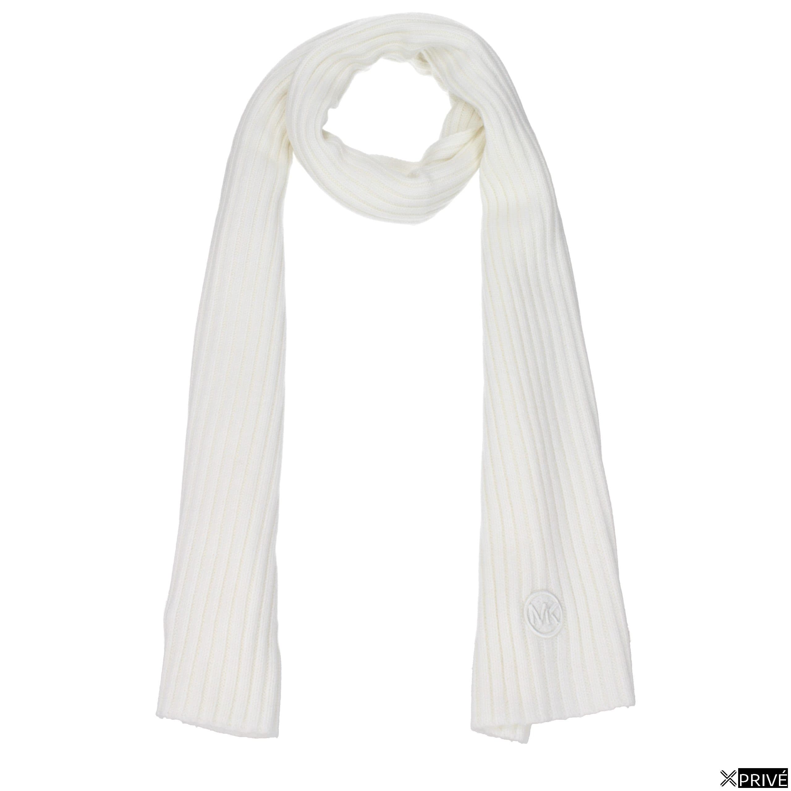 Écharpe blanche en Polyester — 1