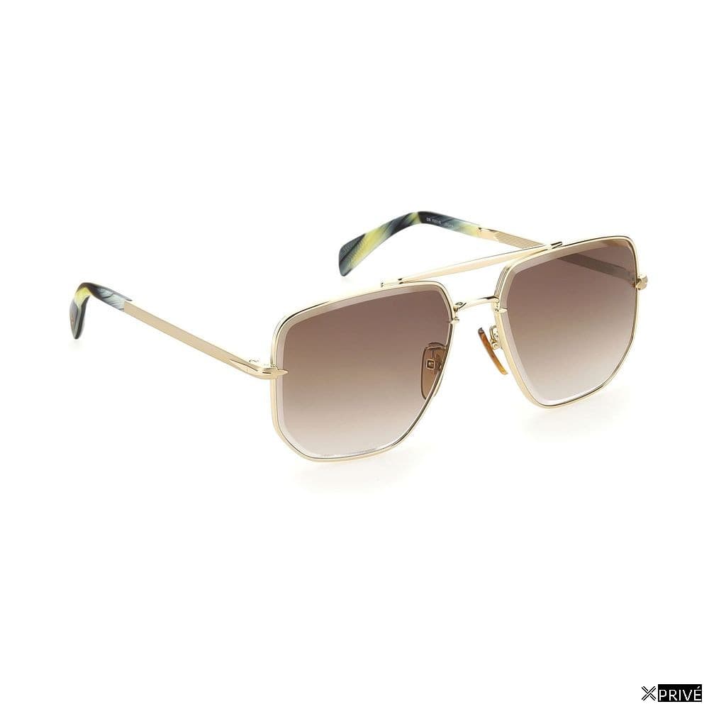 Lunettes de soleil dorées — 3