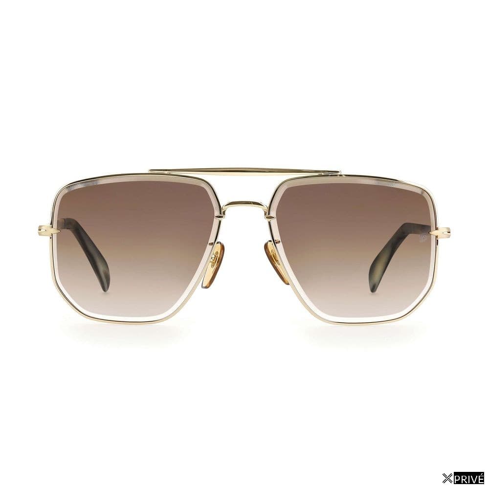 Lunettes de soleil dorées — 2