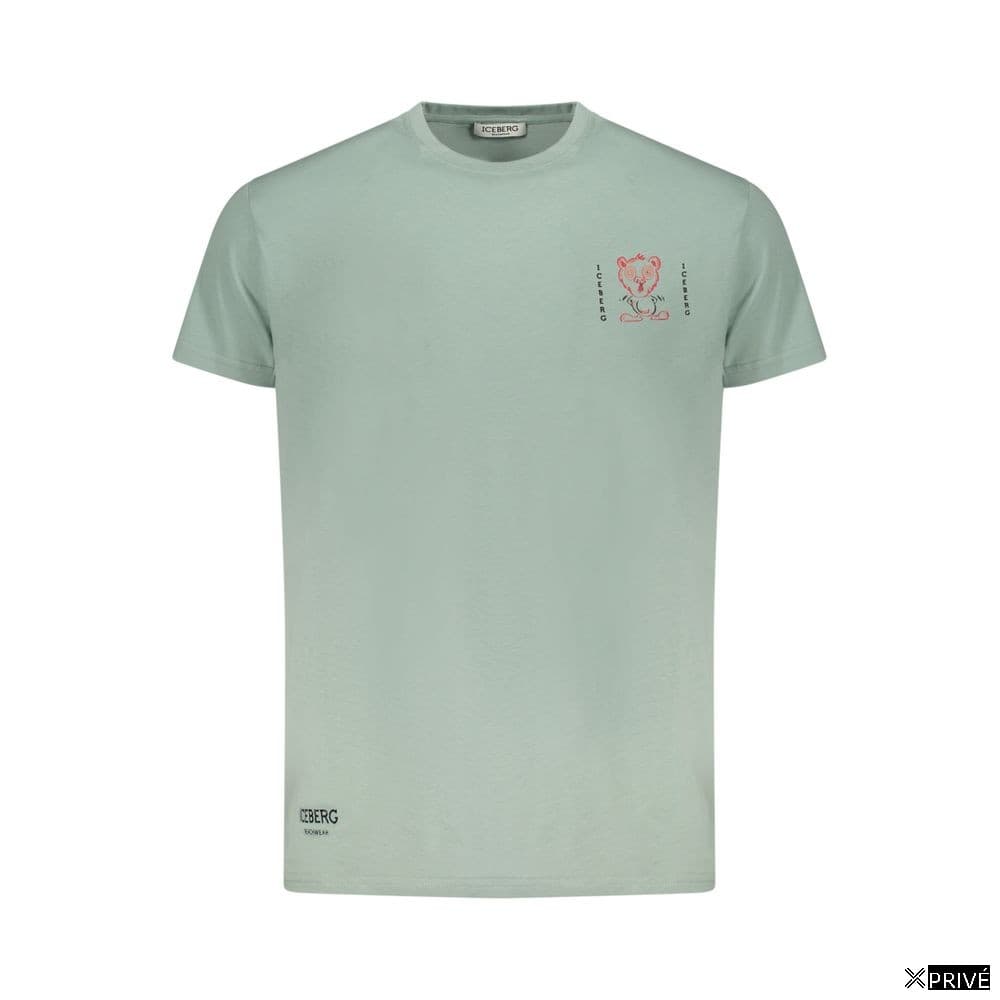 T-shirt vert en Coton — 1