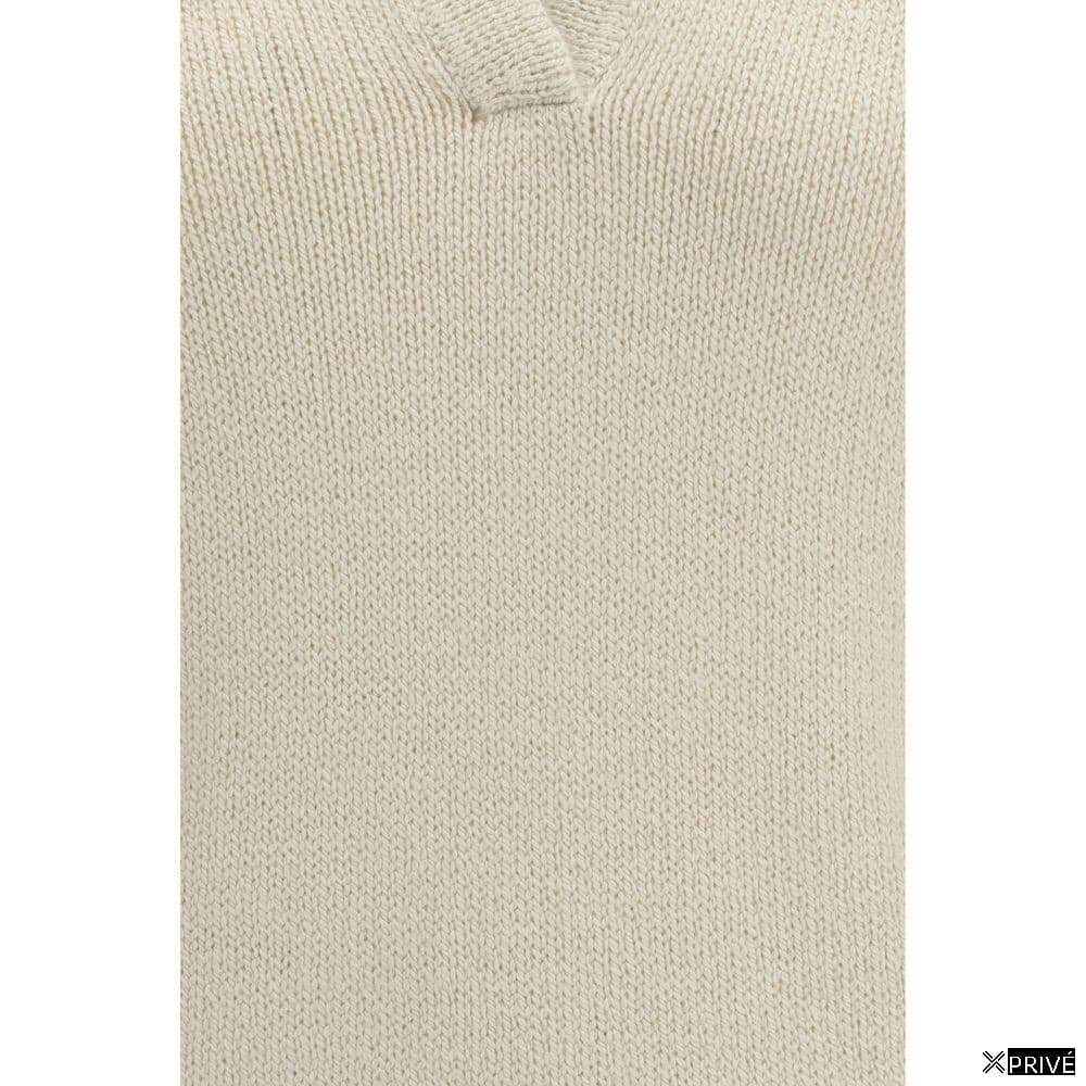 Polo beige en Cachemire — 3