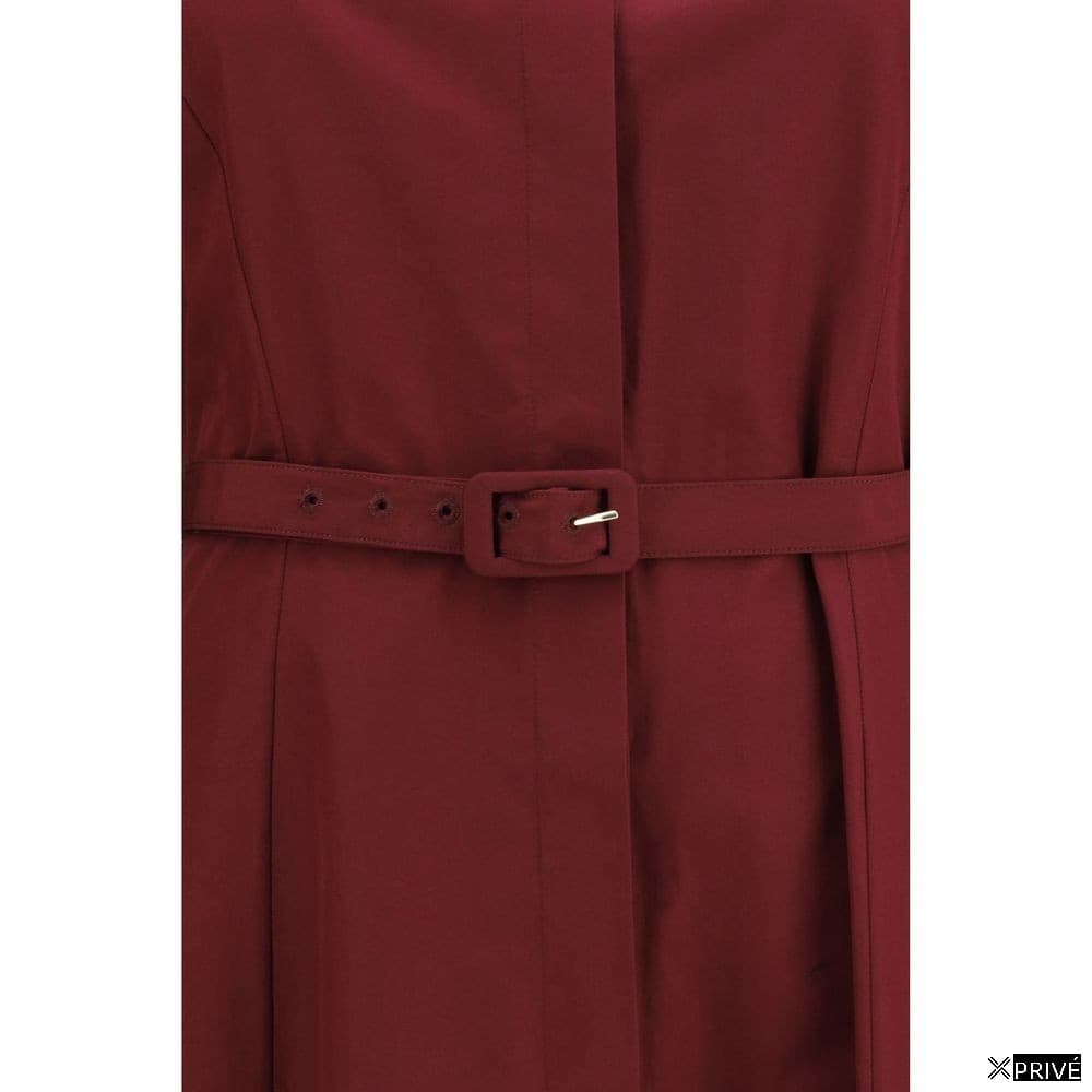 Robe bordeaux en Coton — 3