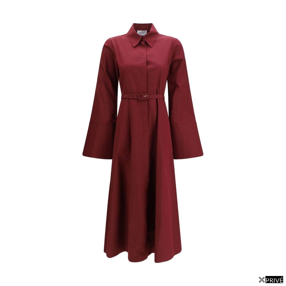 Robe bordeaux en Coton — 1