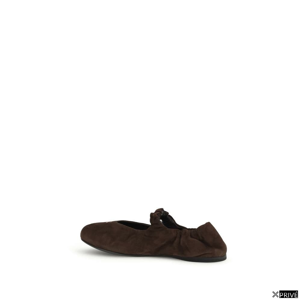 Chaussures plates brunes — 3