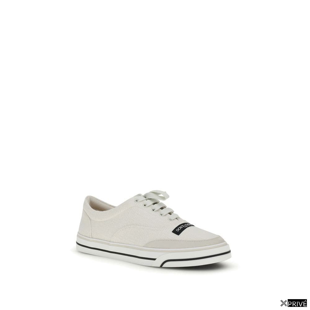 Chaussures de sport blanches en Lin — 2