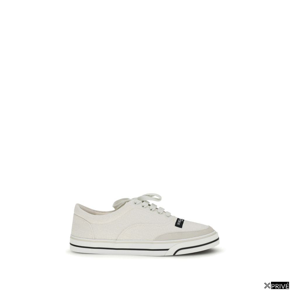Chaussures de sport blanches en Lin — 1