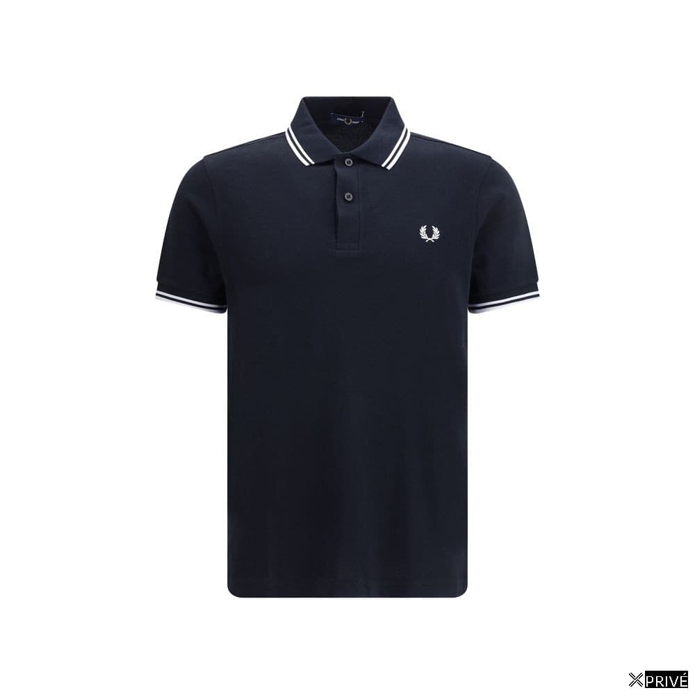 Polo bleu en Coton — 1
