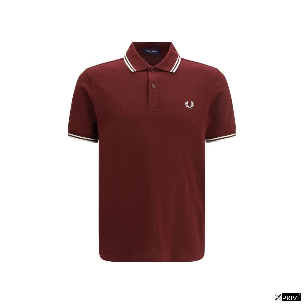Polo bordeaux en Coton — 1
