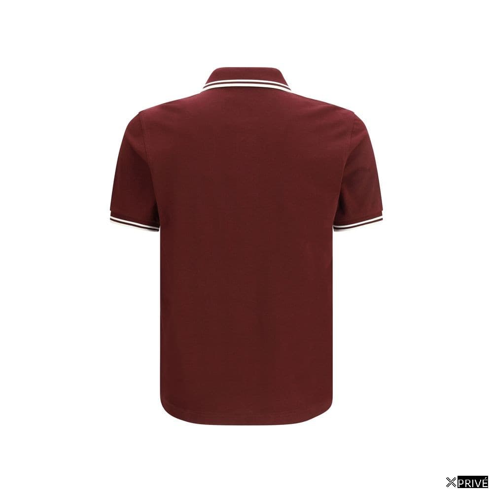 Polo bordeaux en Coton — 2