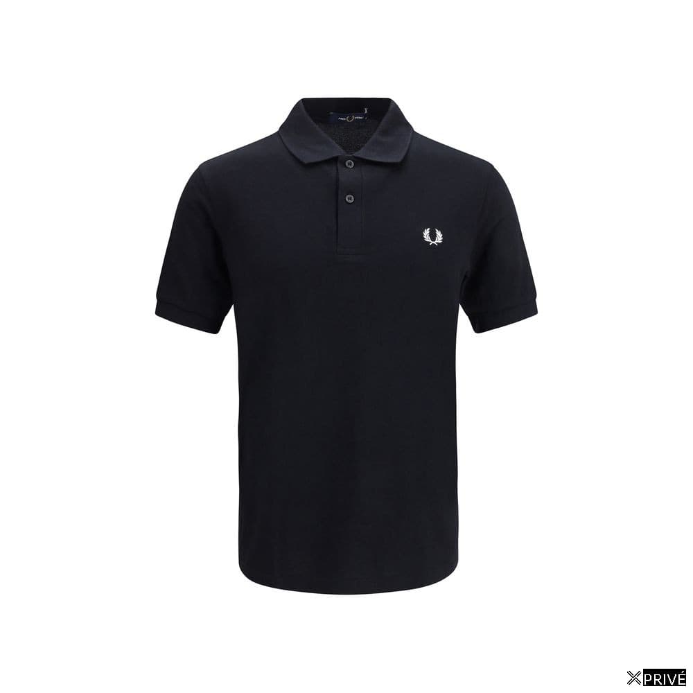 Polo noir en Coton — 1