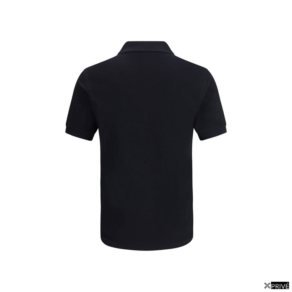 Polo noir en Coton — 2