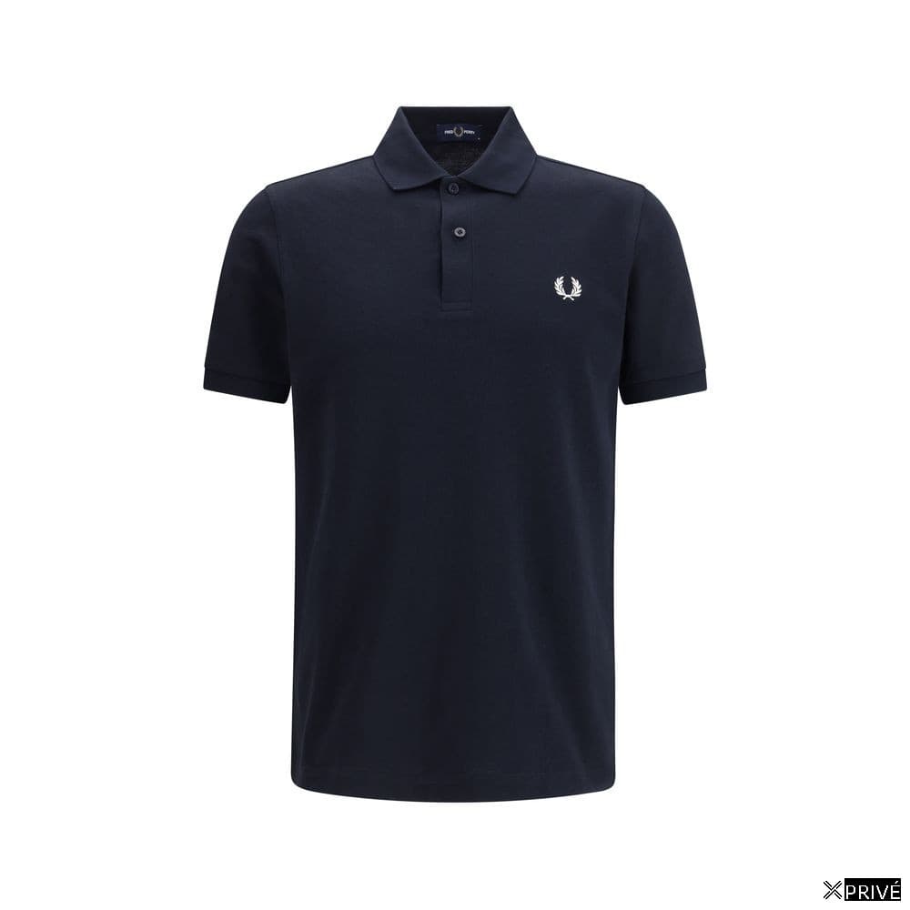 Polo bleu en Coton — 1