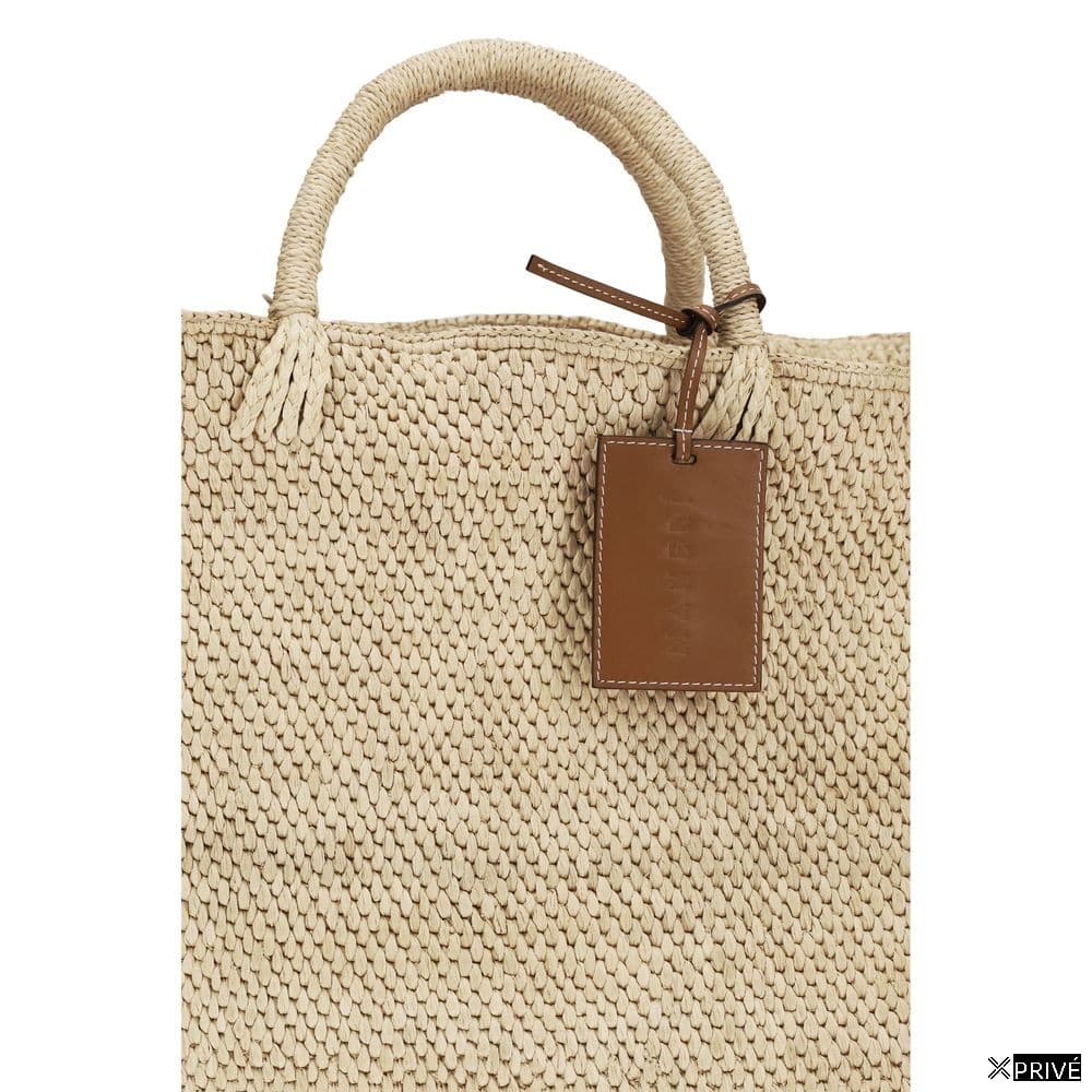 Sac à main beige en Raphia — 4