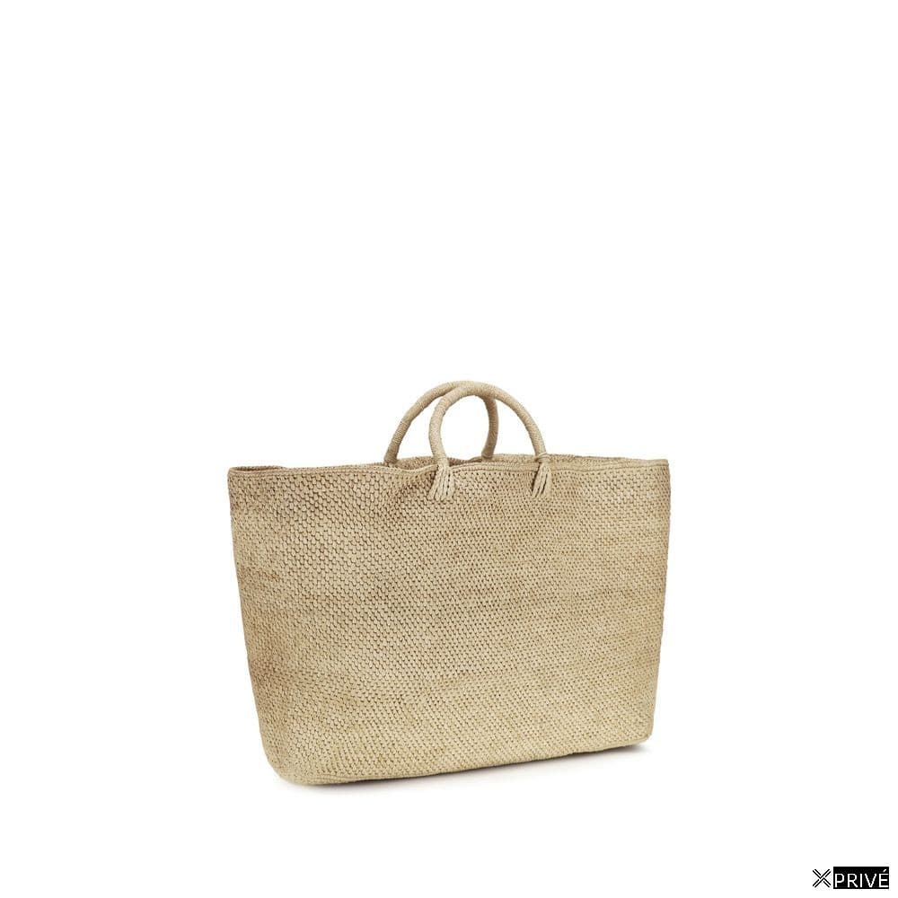 Sac à main beige en Raphia — 3