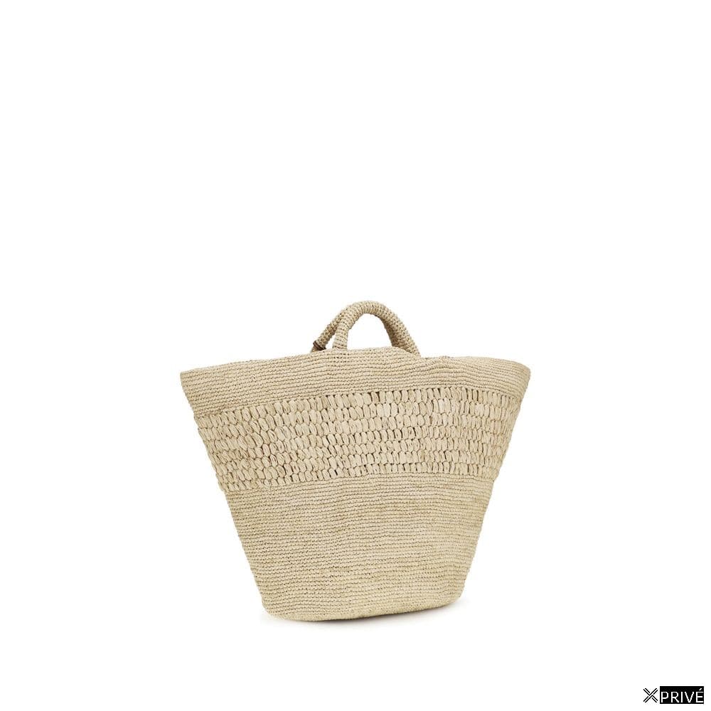 Sac à main beige en Raphia — 3