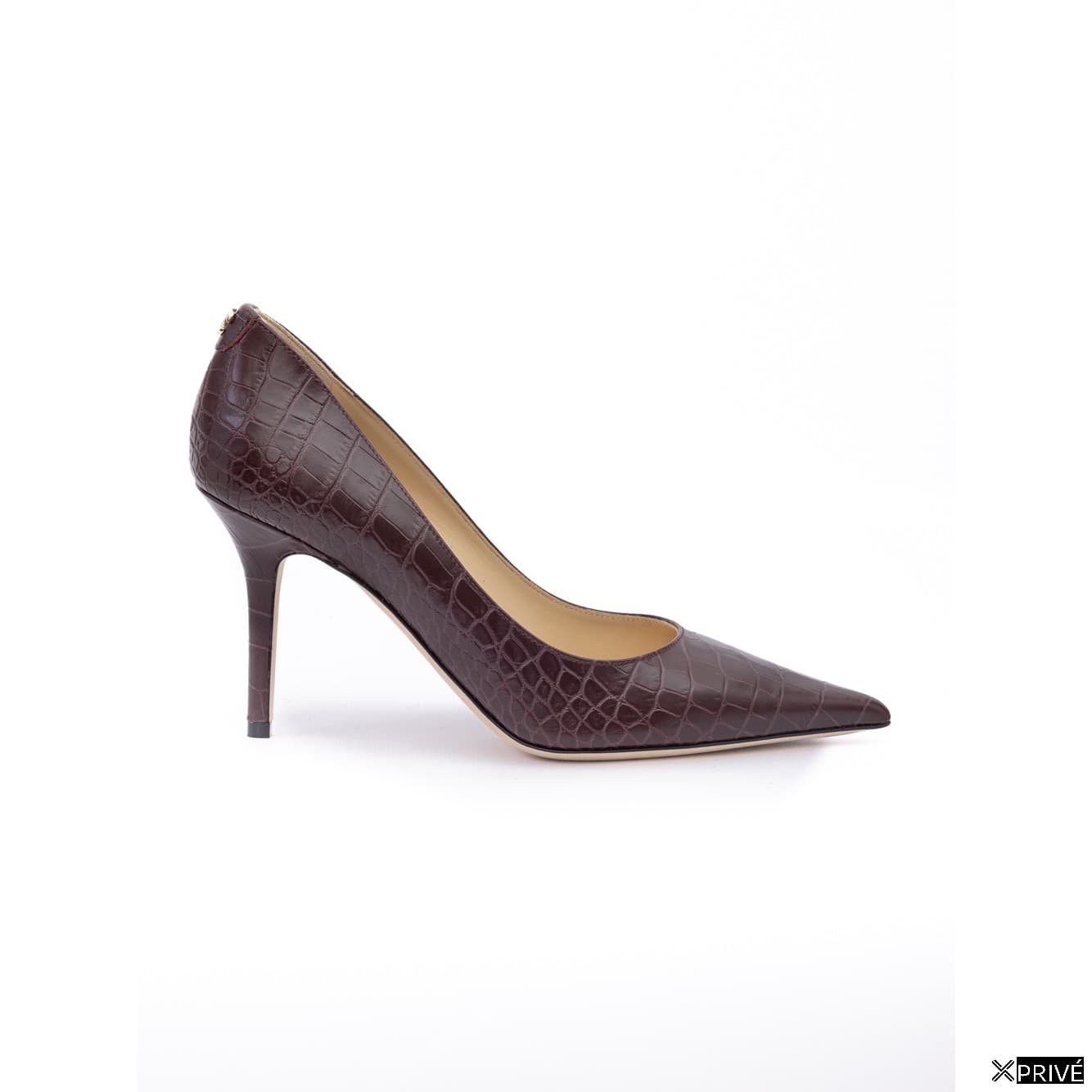 Escarpin bordeaux en Cuir — 1