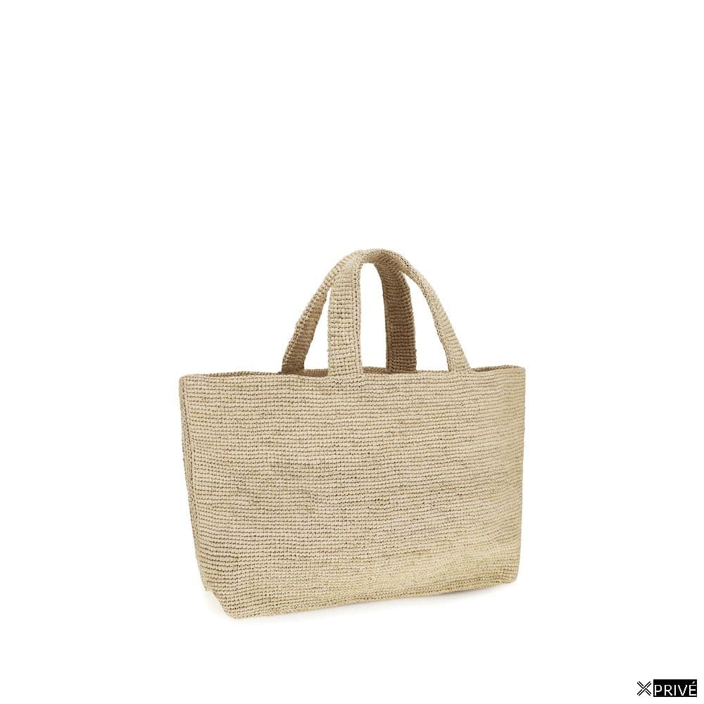Sac à main beige en Raphia — 3