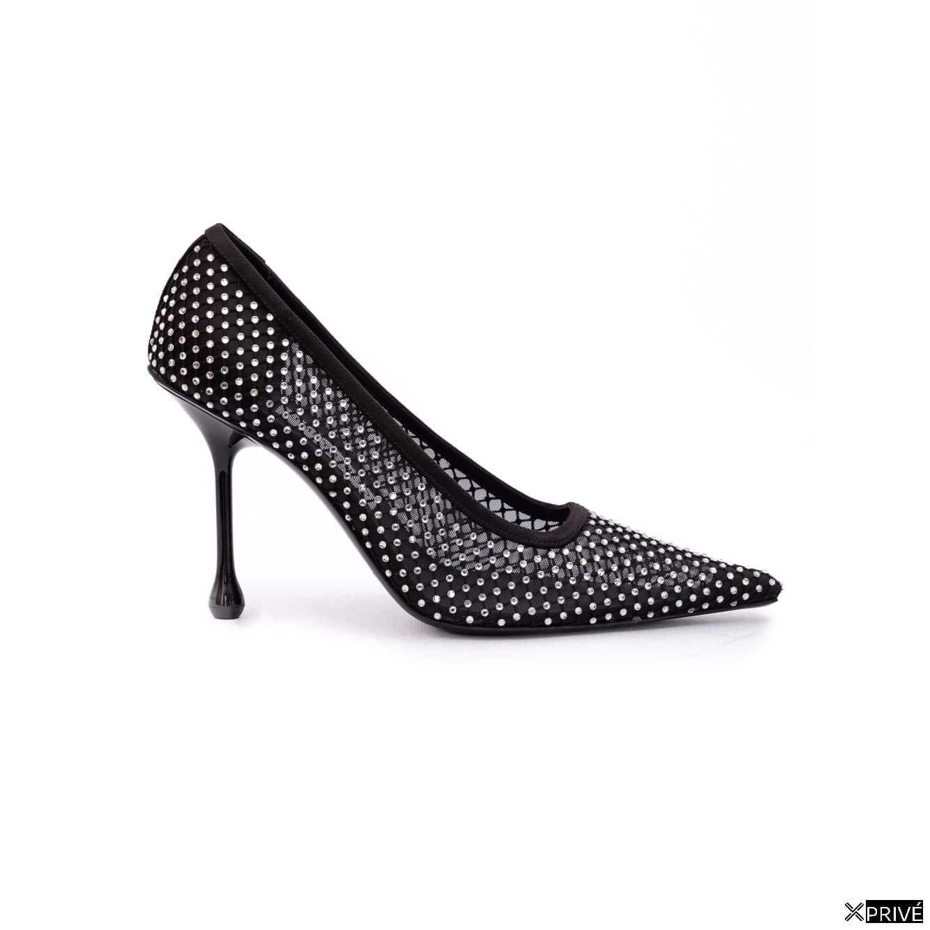 Escarpin noire en Satin — 1