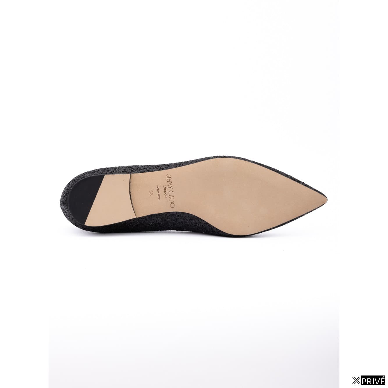 Chaussures plates noires en Tissu — 4