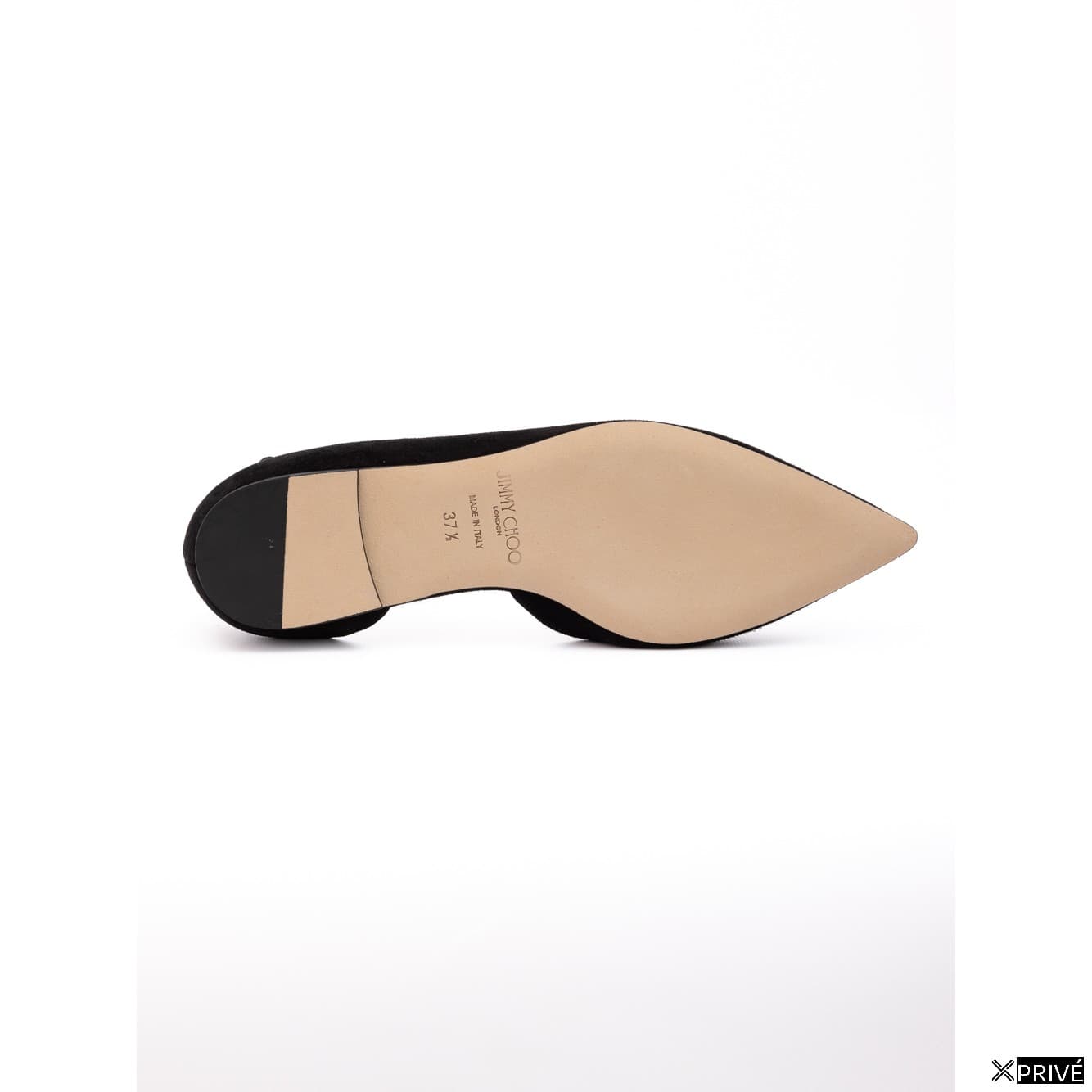 Chaussures plates noires en Cuir — 4