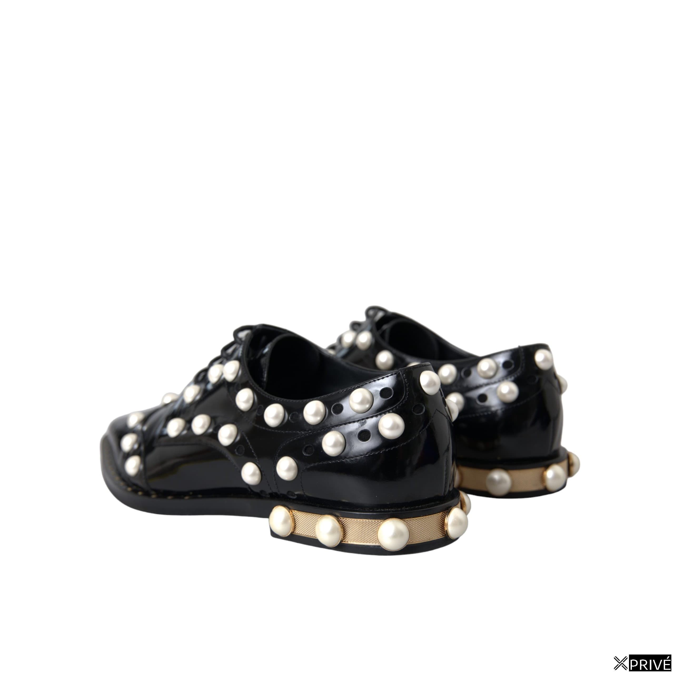 Chaussures plates noires — 5