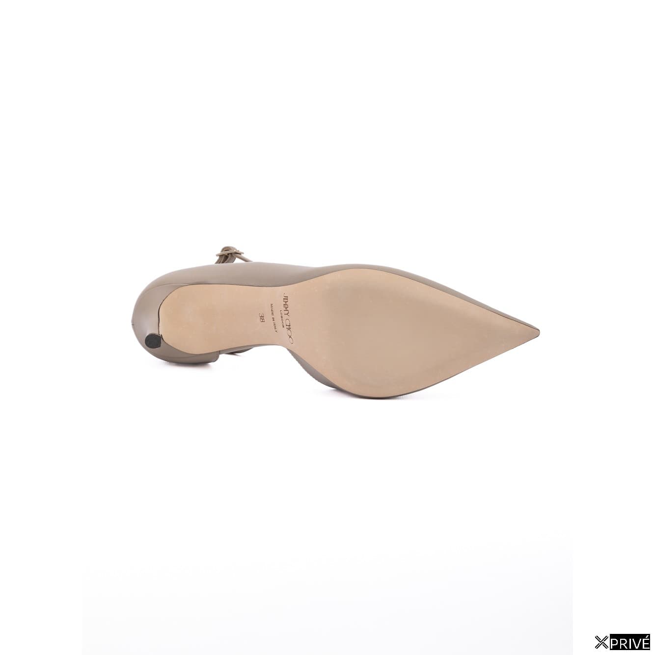 Escarpin grise en Cuir — 4