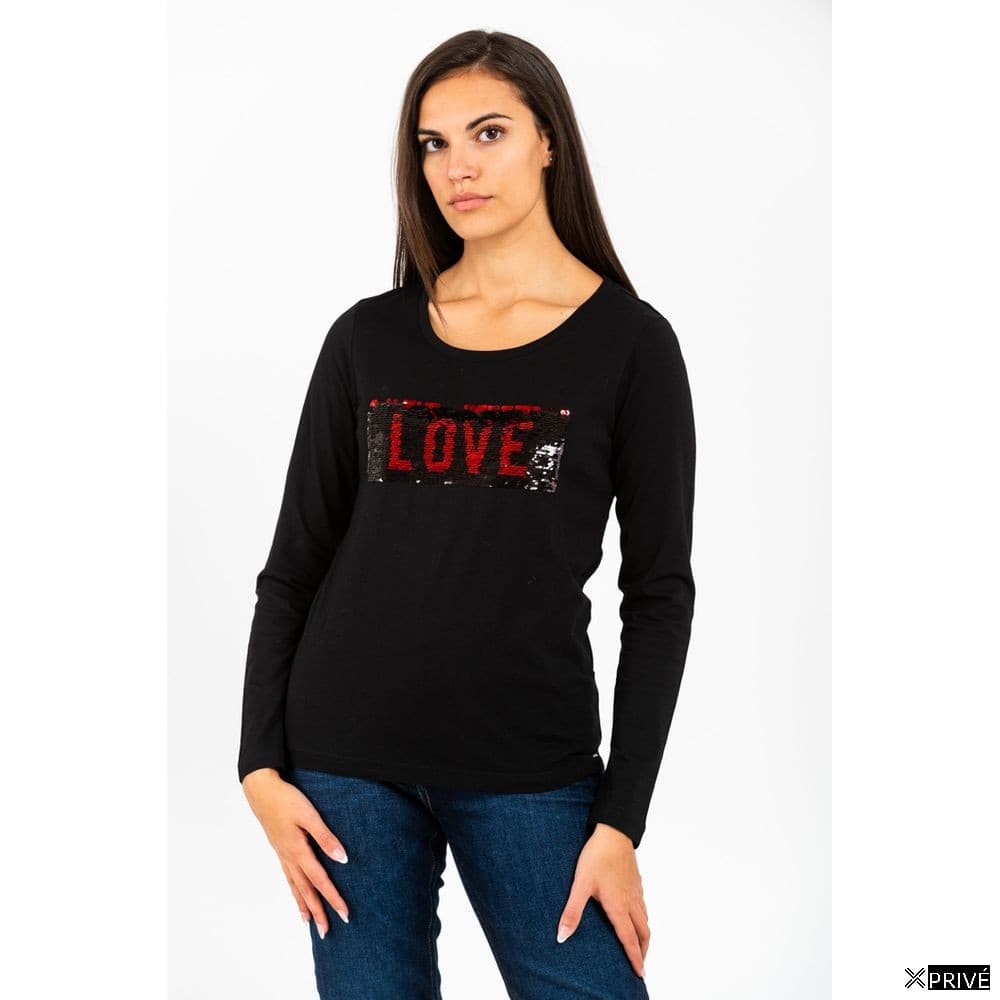 Top noir en Coton — 1