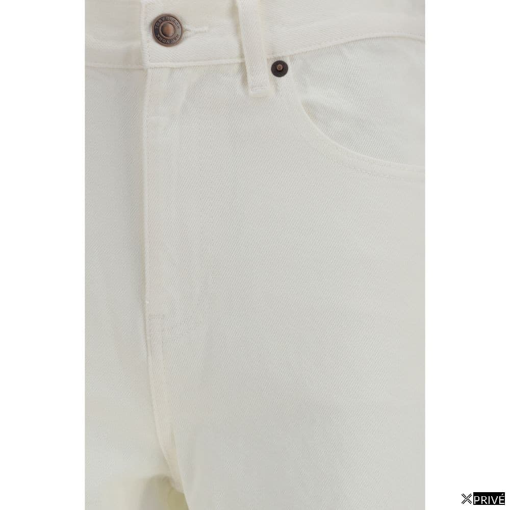 Jeans blanc en Coton — 3