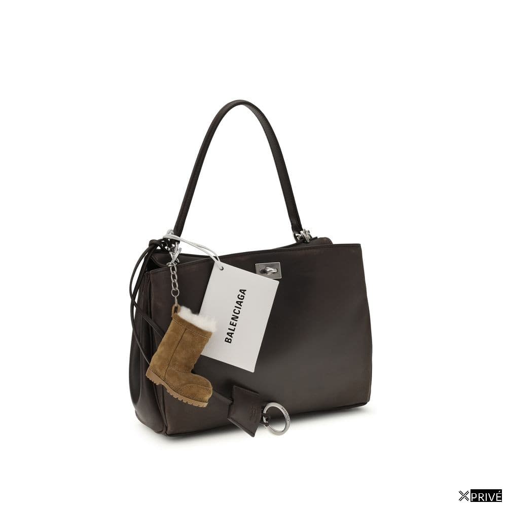 Sac bandoulière brun — 2