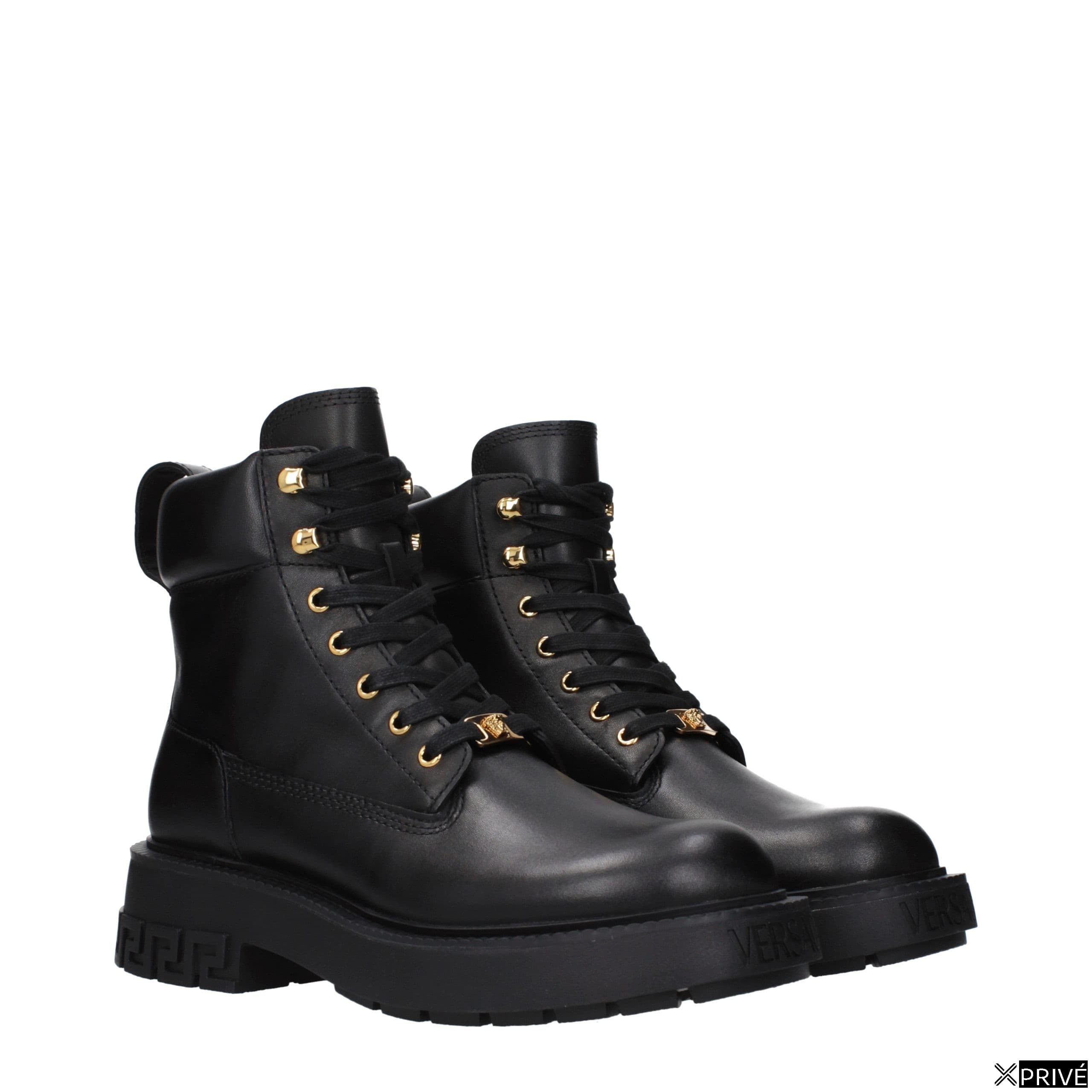 Black Leather Ankle Boots — 2