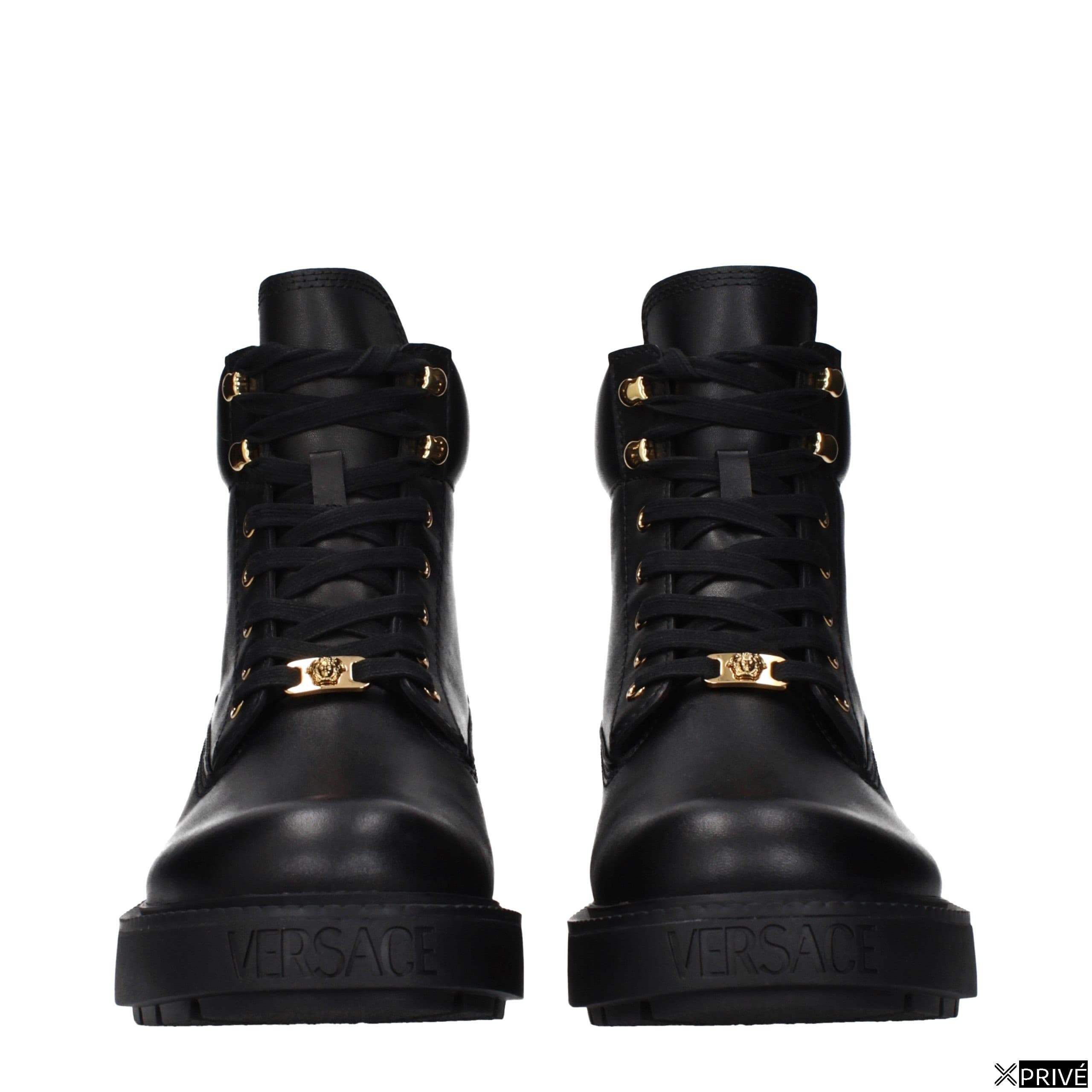 Black Leather Ankle Boots — 3