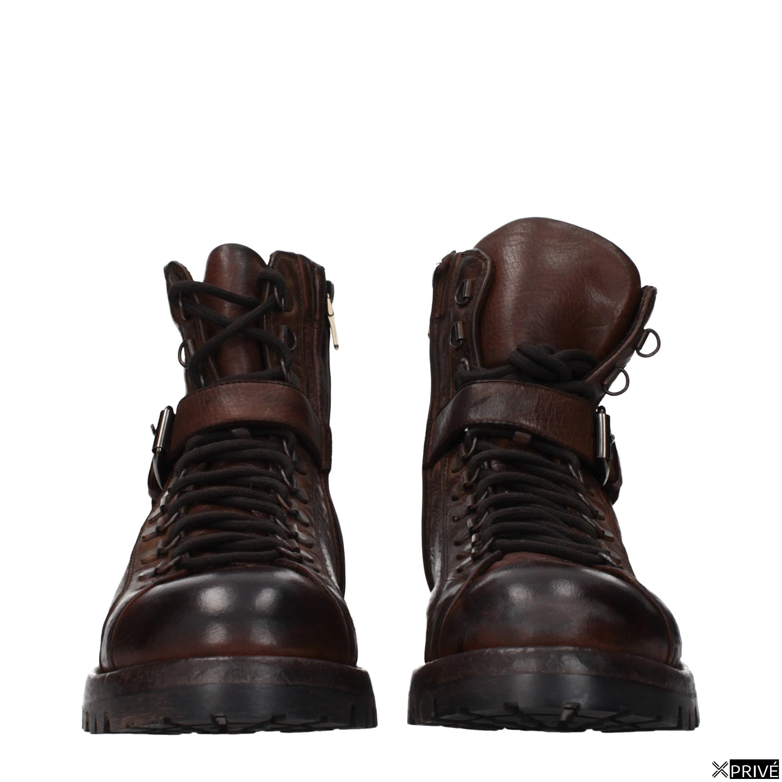Bottes brunes en Cuir — 3