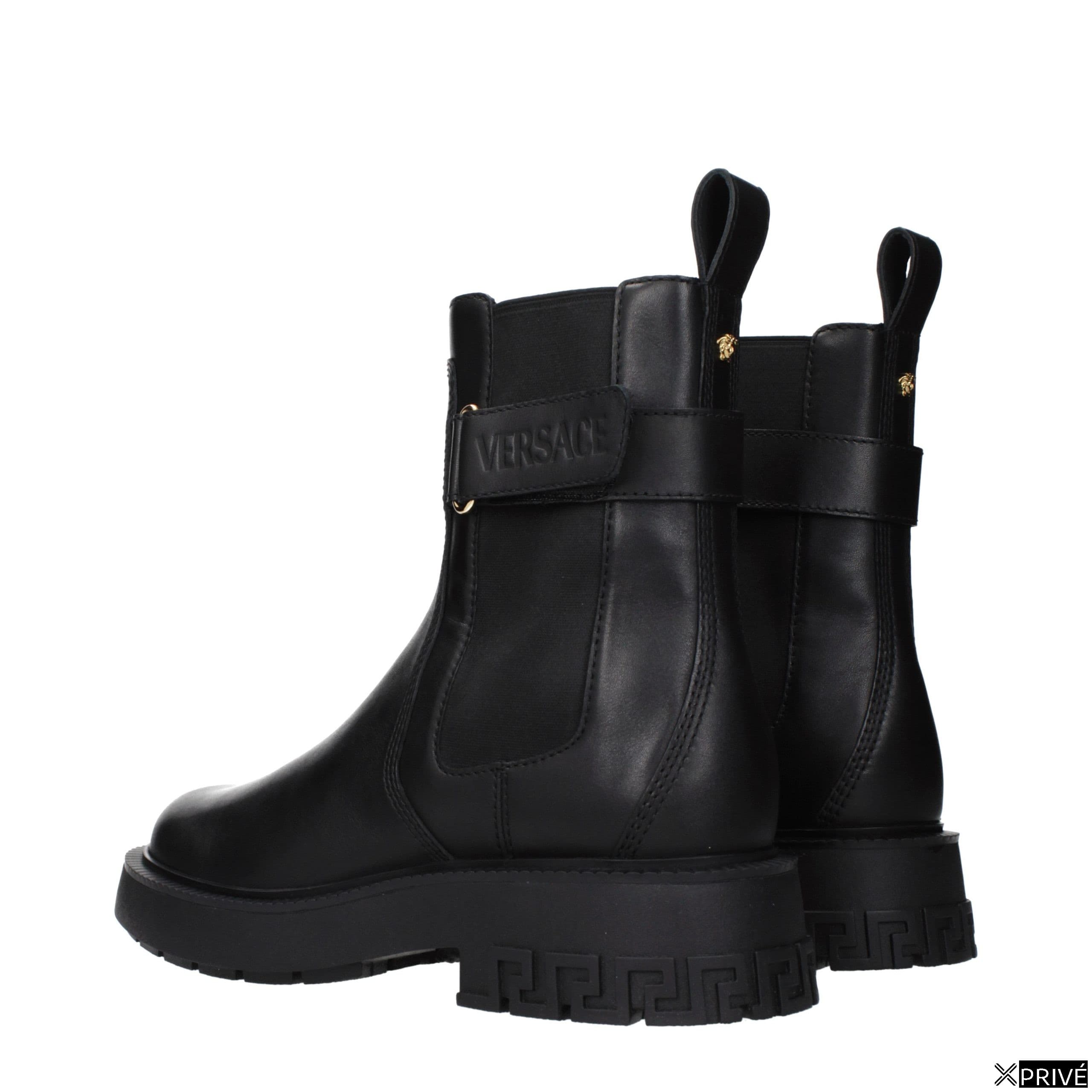 Black Leather Ankle Boots — 4